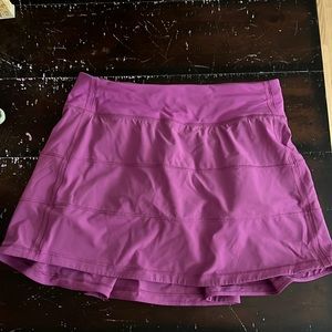 Pace Rival Lululemon Purple skirt